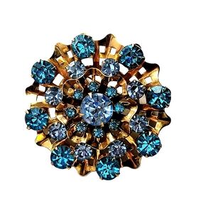 Vintage 1950s/1960s Vibrant Sparkley Brooch